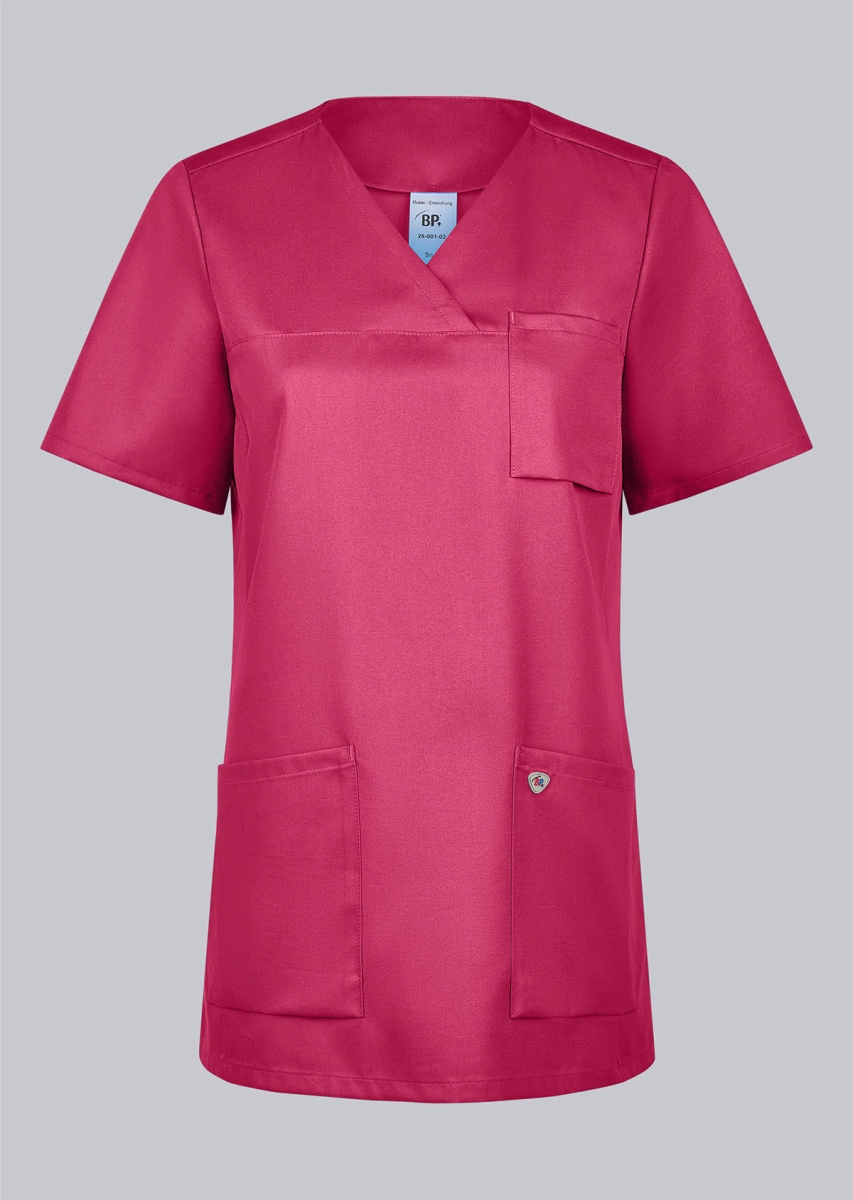 BP® Leichter Schlupfkasack mit TENCEL Lyocell für Damen, Himbeere