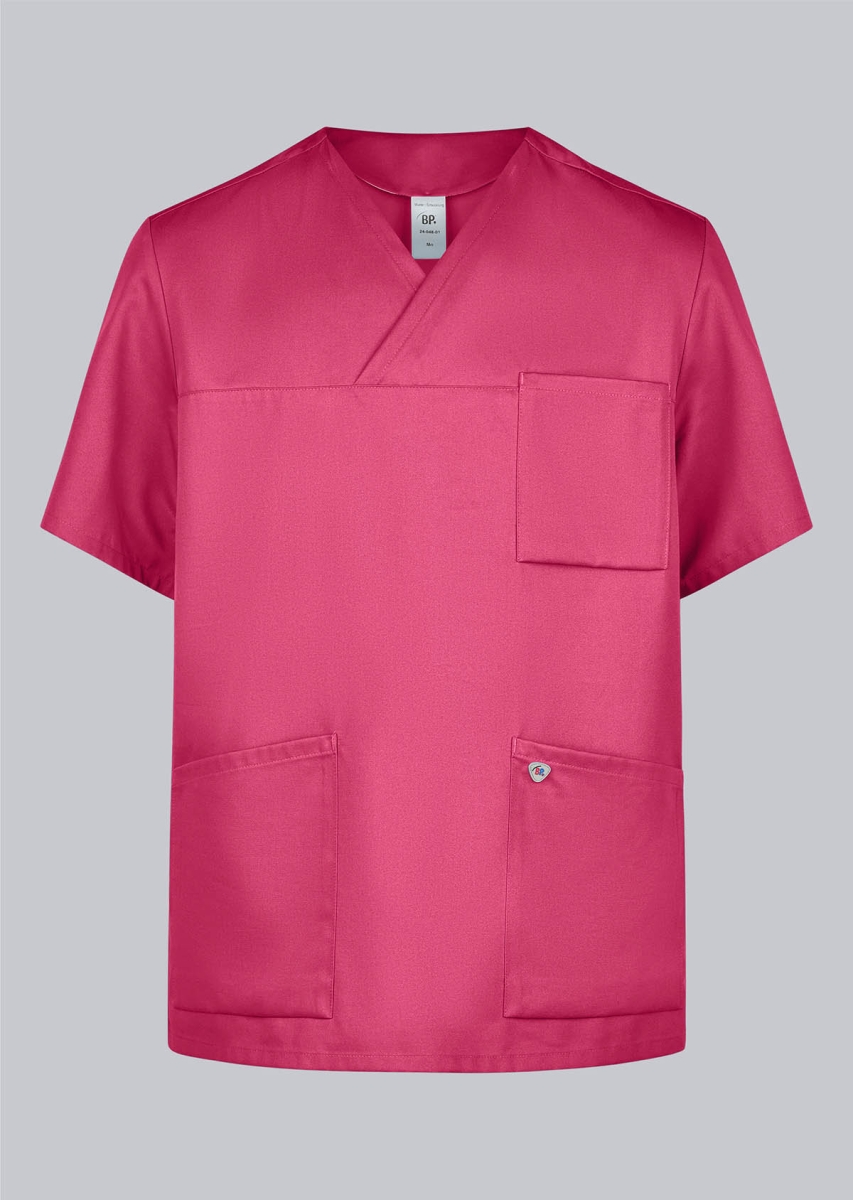 BP® Leichter Schlupfkasack mit TENCEL Lyocell für Sie & Ihn, Himbeere