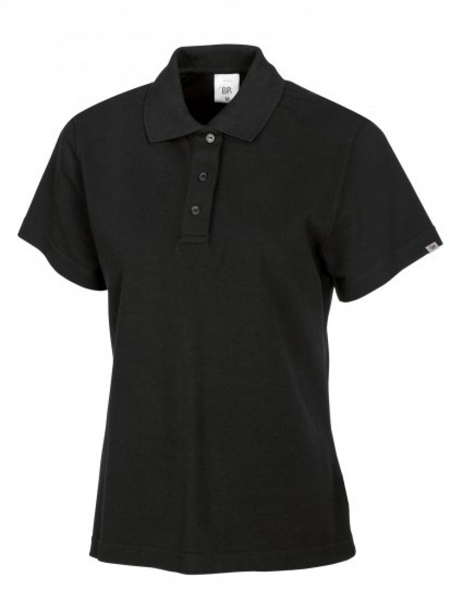 BP-Worker-Shirts, Damen-Poloshirt, ca. 220g/m², schwarz