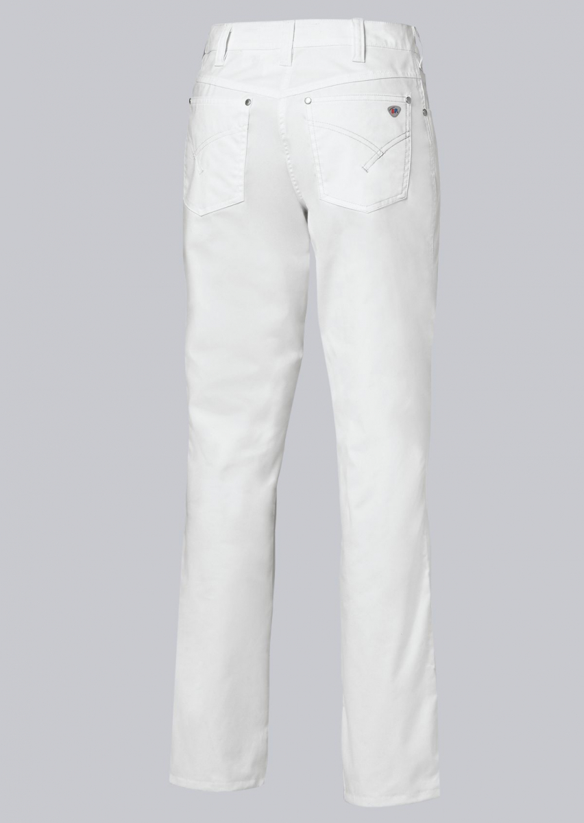 BP-Workwear, Damenjeans, ca. 230g/m², weiß