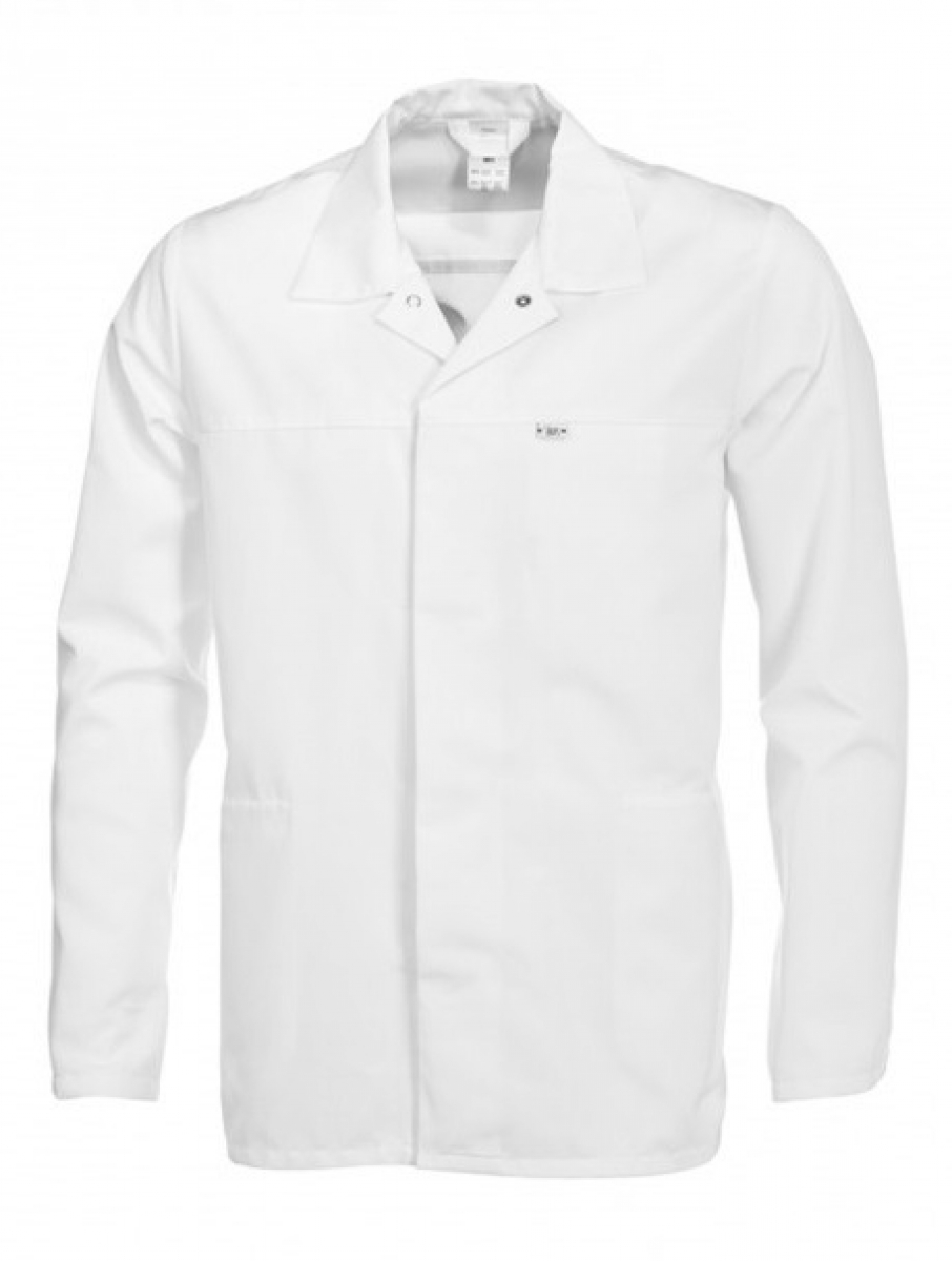 BP-Workwear, Hygiene, Food-Arbeits-Berufs-Jacke fr Damen und Herren, HACCP-Hygiene-Bekleidung, wei