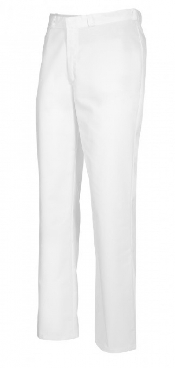 BP-Workwear, Hygiene, Food-Arbeits-Berufs-Bund-Hose für Damen und Herren, HACCP-Hygiene-Bekleidung, weiß