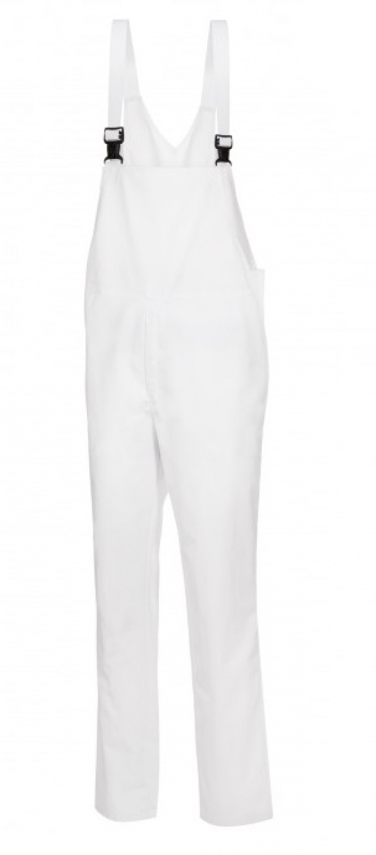 BP-Workwear, Hygiene, Food-Arbeits-Berufs-Latzhose, HACCP-Bekleidung, weiß
