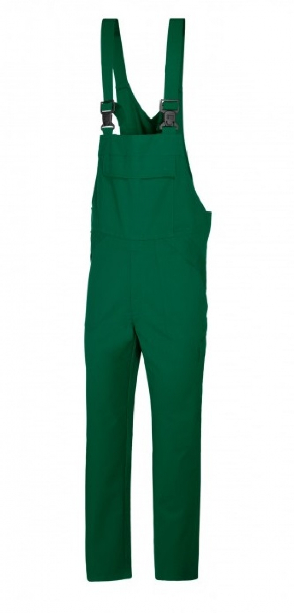 BP-Workwear, Hygiene, Food-Arbeits-Berufs-Funktions-Latz-Hose, HACCP-Bekleidung, ca. 245g/m, mittelgrn