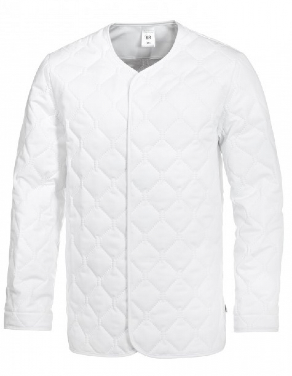 BP-Workwear, Hygiene, Food-Arbeits-Berufs-Stepp-Jacke, HACCP-Bekleidung, weiß