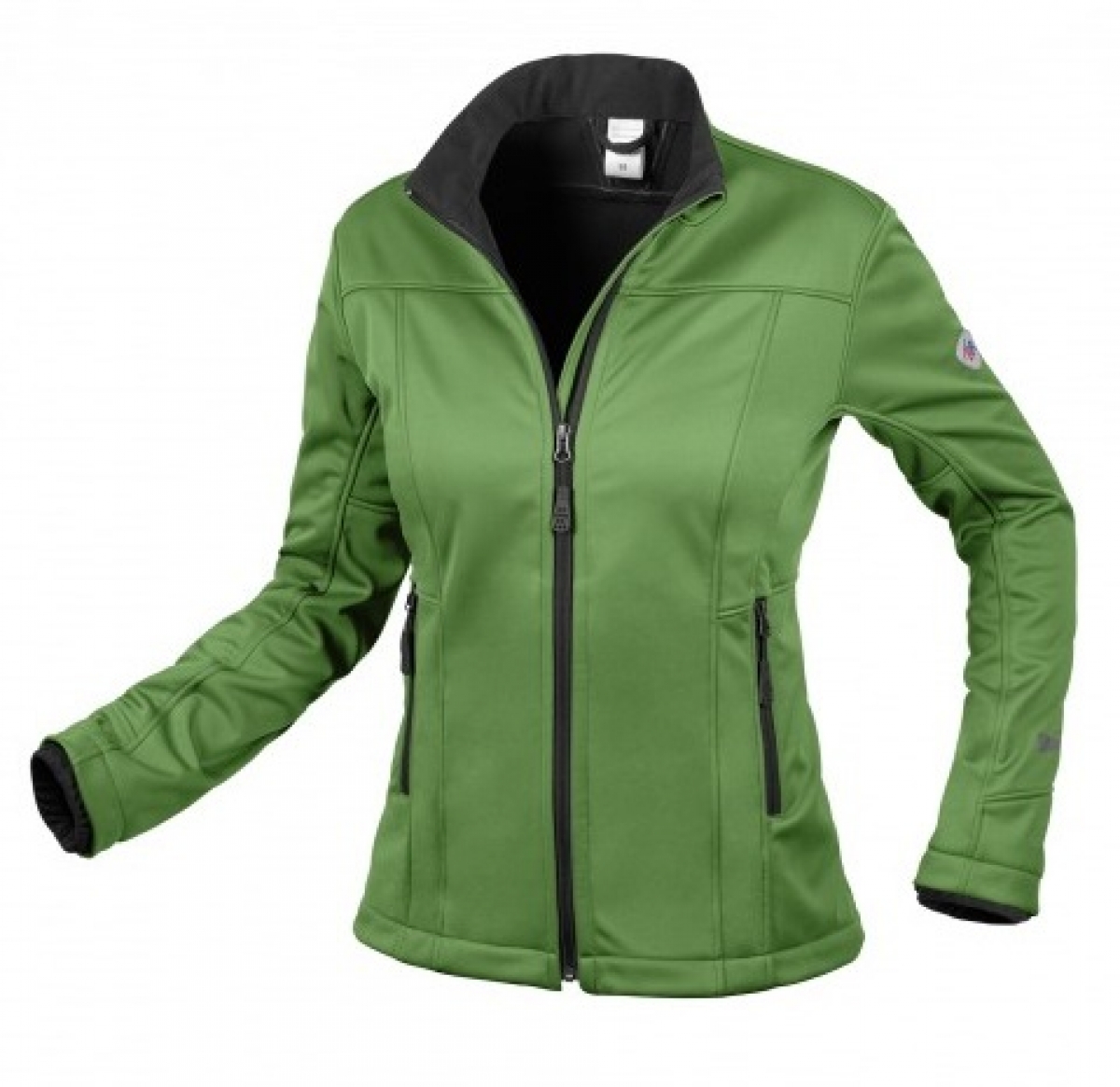 BP-Workwear, Damen-Softshelljacke, 255 g/m, new green