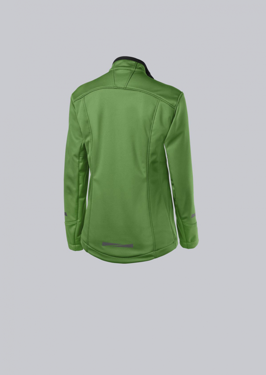 BP-Workwear, Damen-Softshelljacke, 255 g/m², new green