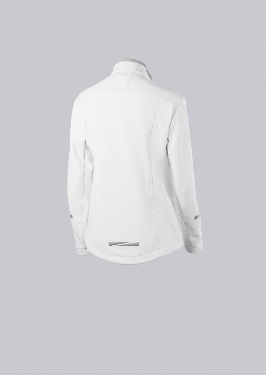 BP-Workwear, Damen-Softshelljacke, 255 g/m², weiß