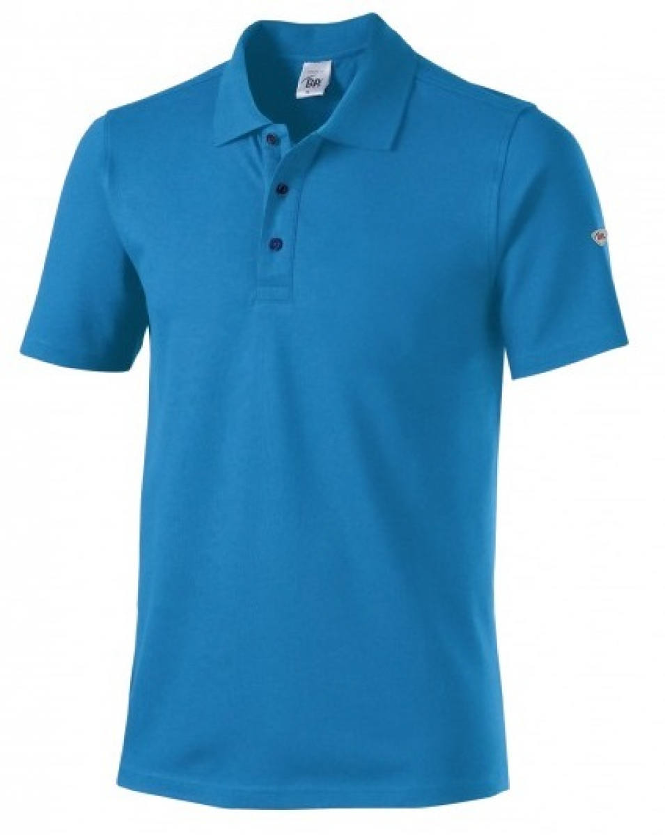 BP-Worker-Shirts, Poloshirt, azurblau