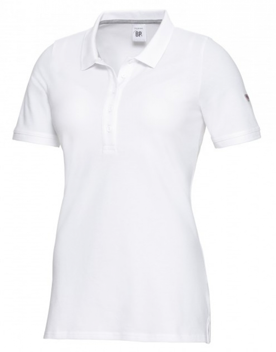 BP-Worker-Shirts, Damen-Polo-Shirt, wei