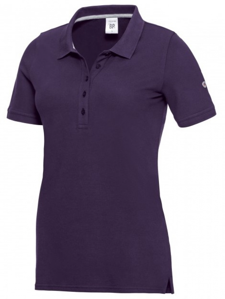 BP-Worker-Shirts, Damen-Polo-Shirt, aubergine