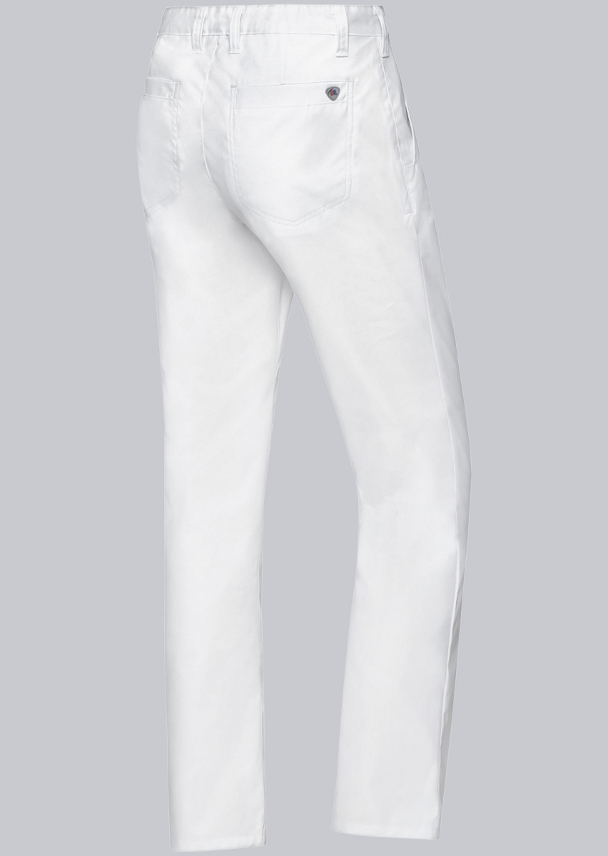 BP-Workwear, Arbeitshose, Herren-Bundhose, Chino, ca. 230g/m², weiß