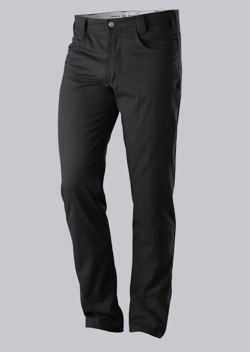 BP-Workwear, Arbeitshose, HERREN-RHRE, Stretch, Five-Pocket-Jeans, Farbe: schwarz