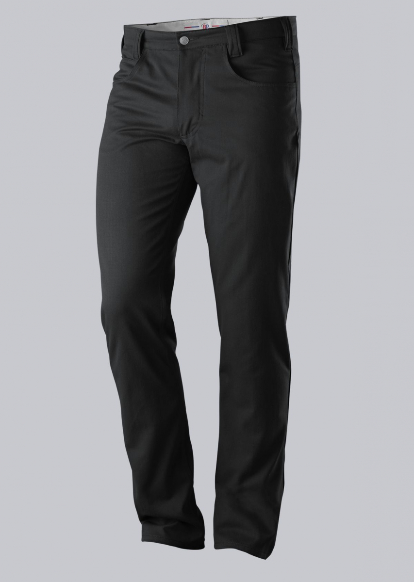 BP-Workwear, Arbeitshose, HERREN-RÖHRE, Stretch, Five-Pocket-Jeans, Farbe: schwarz