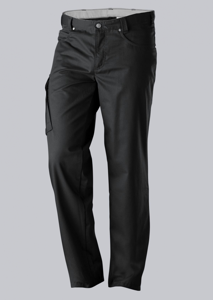 BP-Workwear, Arbeitshose, CARGOJEANS, fr Sie & Ihn, Jeansform, Farbe: schwarz