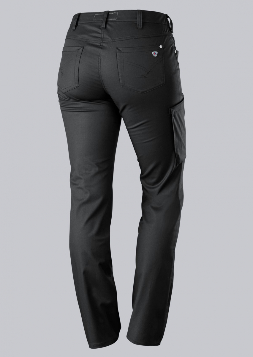BP-Workwear, Arbeitshose, DAMENJEANS, Stretchkomfort, Five-Pocket-Jeans, Farbe: schwarz