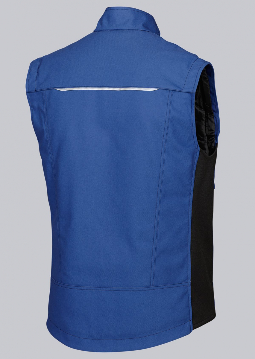 BP-Workwear, Kälte-Schutz, Thermo-Arbeits-Weste, königsblau/schwarz