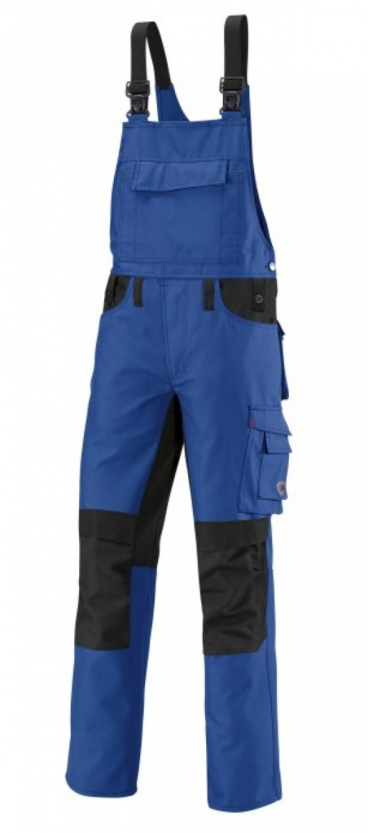 BP-Workwear, Arbeits-Berufs-Latz-Hose, ca. 295g/m², königsblau/schwarz