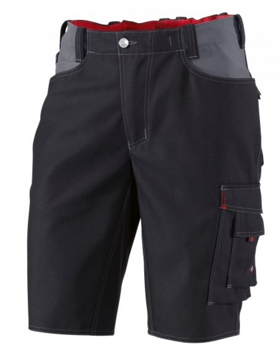 BP-Workwear, Arbeits-Berufs-Shorts, schwarz/dunkelgrau