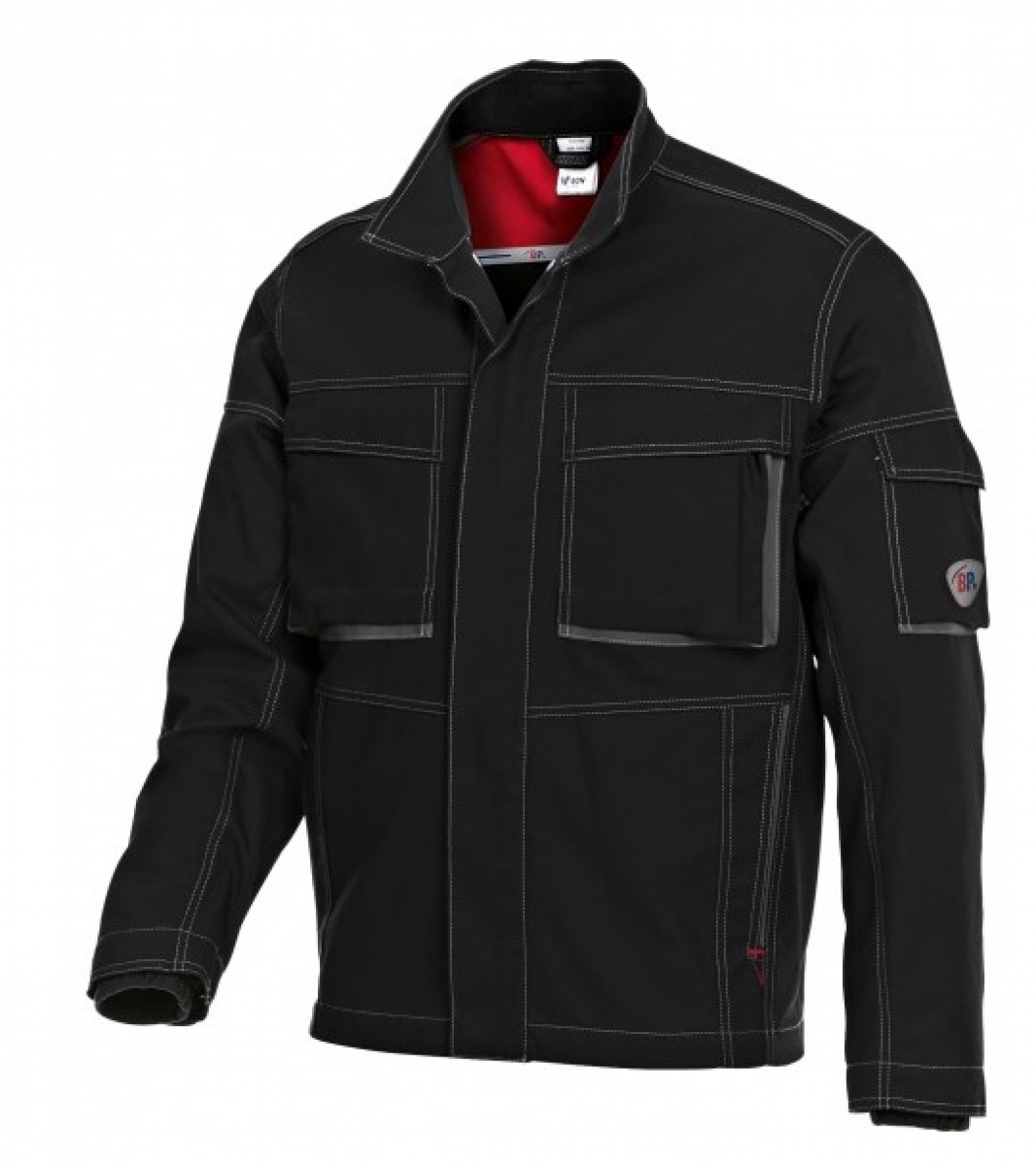 BP-Workwear, Arbeitsjacke, Berufs-Bund-Jacke, ca. 305g/m, schwarz