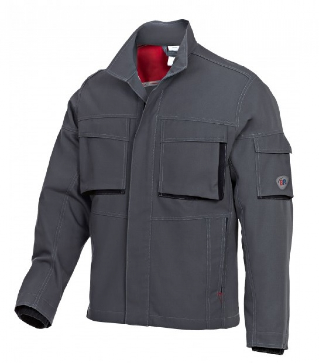 BP-Workwear, Arbeitsjacke, ca. 305g/m, dunkelgrau/schwarz