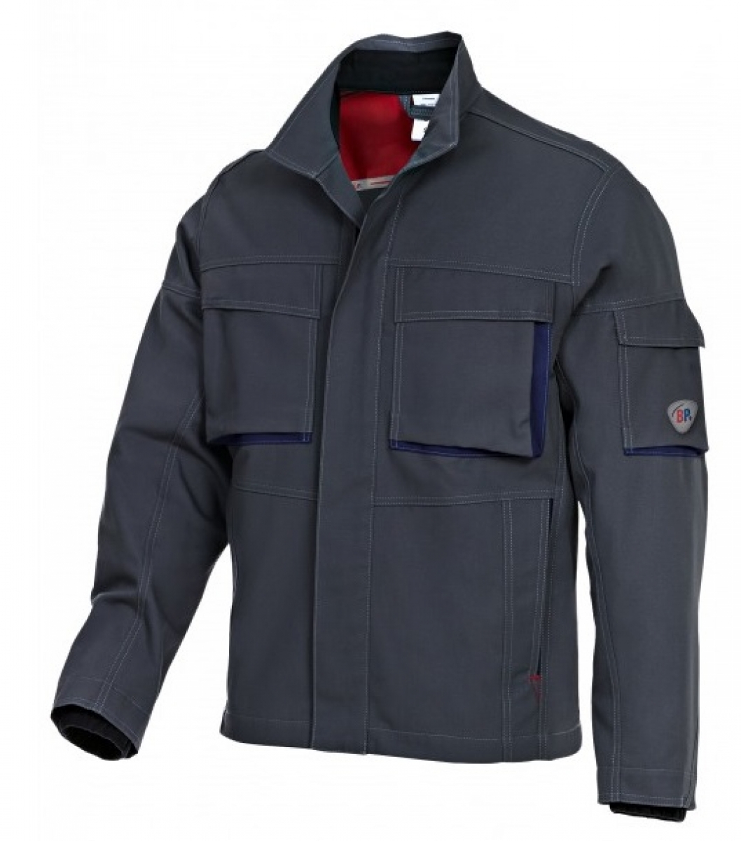 BP-Workwear, Arbeitsjacke, ca. 305g/m, anthrazit/nachtblau