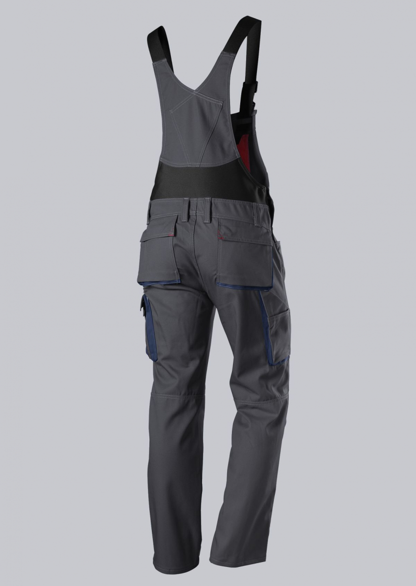 BP-Workwear, Arbeits-Berufs-Latz-Hose, ca. 305g/m², anthrazit/nachtblau