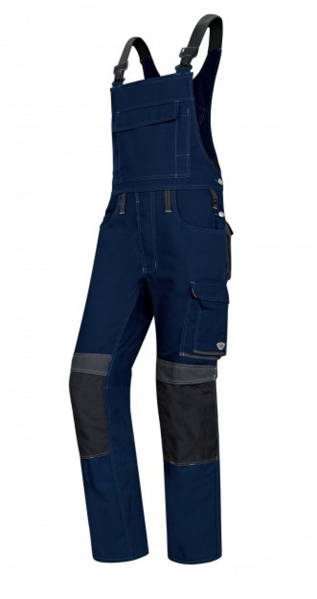 BP-Workwear, Arbeits-Berufs-Latz-Hose, ca. 305g/m², nachtblau/anthrazit