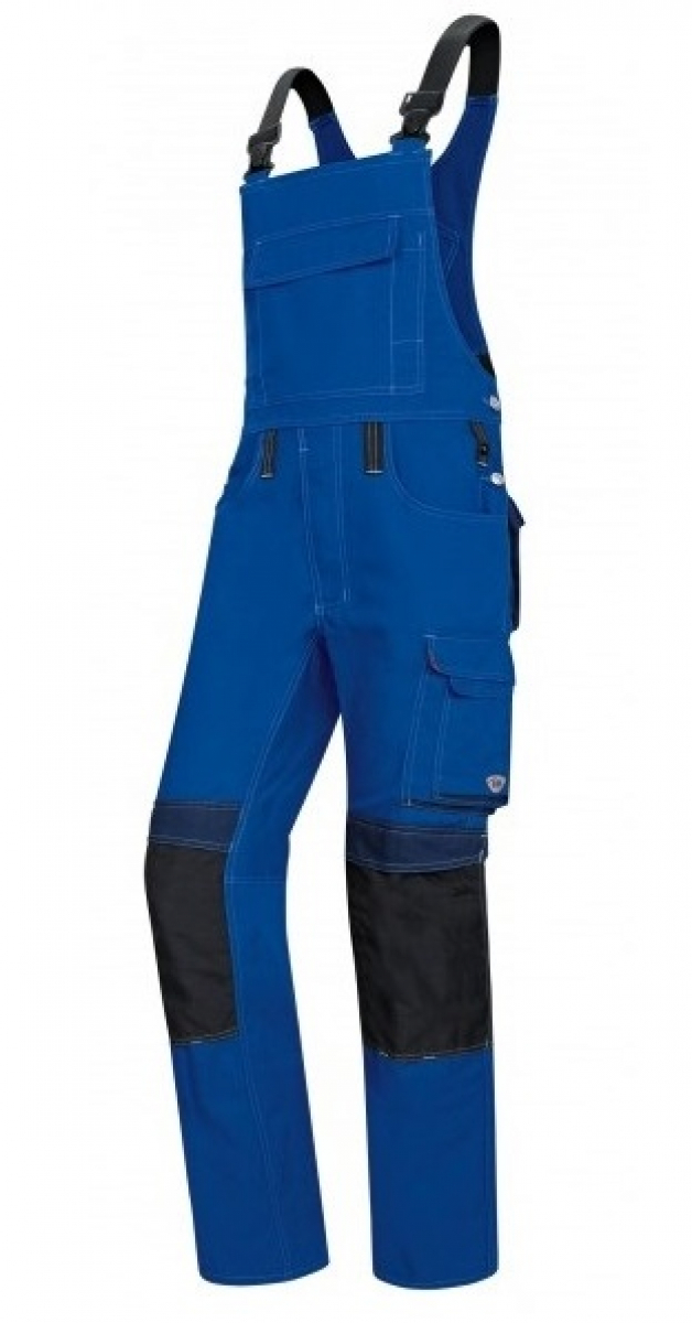 BP-Workwear, Arbeits-Berufs-Latz-Hose, ca. 305g/m², königsblau/ nachtblau