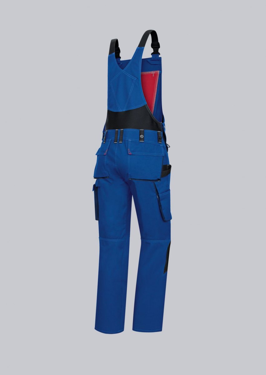 BP-Workwear, Arbeits-Berufs-Latz-Hose, ca. 305g/m², königsblau/ nachtblau