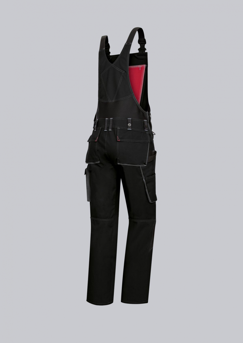BP-Workwear, Arbeits-Berufs-Latz-Hose, ca. 305g/m², schwarz