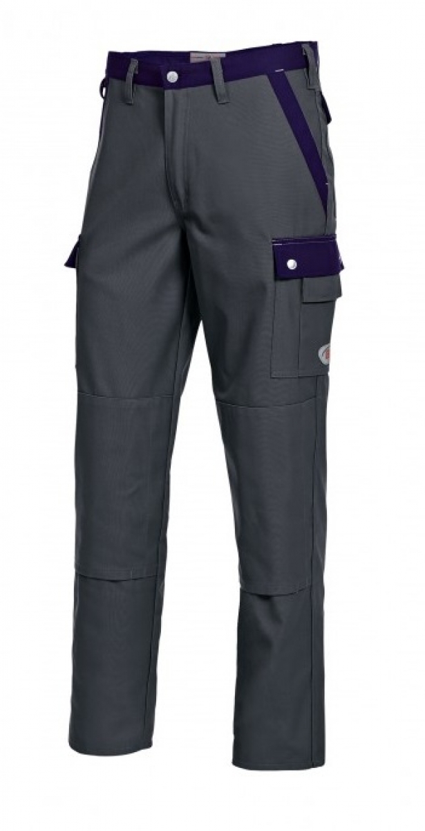BP-Workwear, Arbeitshose, Berufs-Bund-Hose, Cotton Plus dunkelgrau/dunkelblau