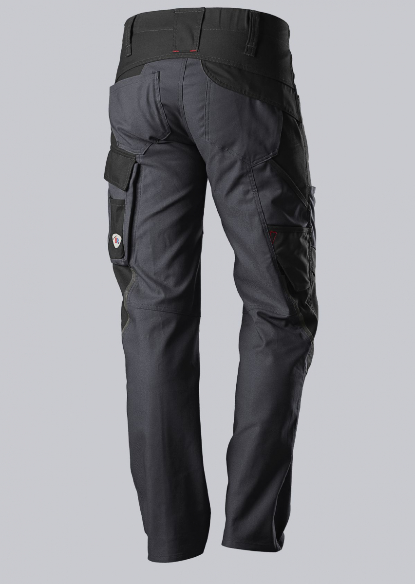 BP-Workwear, Arbeitshose, Bundhose, BPlus Green, anthrazit/schwarz