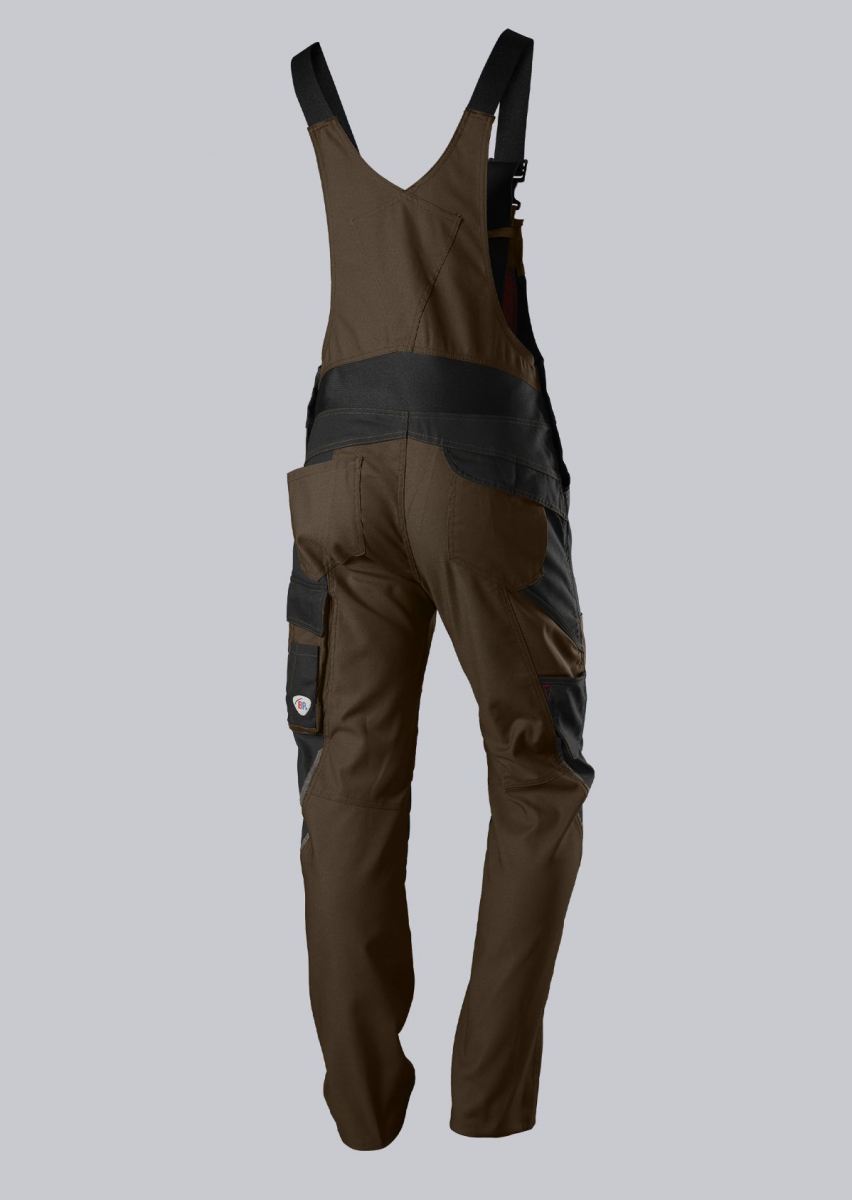BP-Workwear, Latzhose, BP-Workwear,lus Green, braun/schwarz