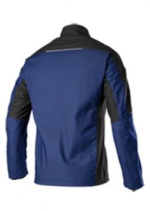 BP- ARBEITSJACKE, robust, gefütterter Stehkragen, Farbe: königsblau/ schwarz