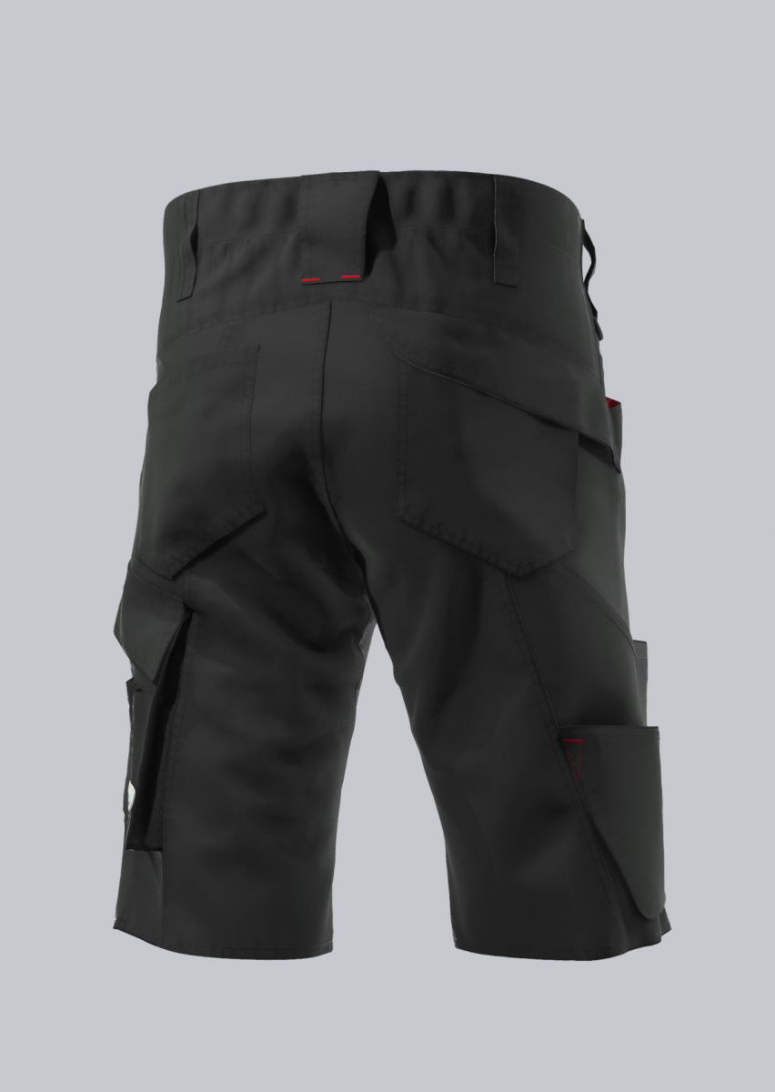 BP- SHORTS, robust, erhöhter Dehnbund, Farbe: schwarz