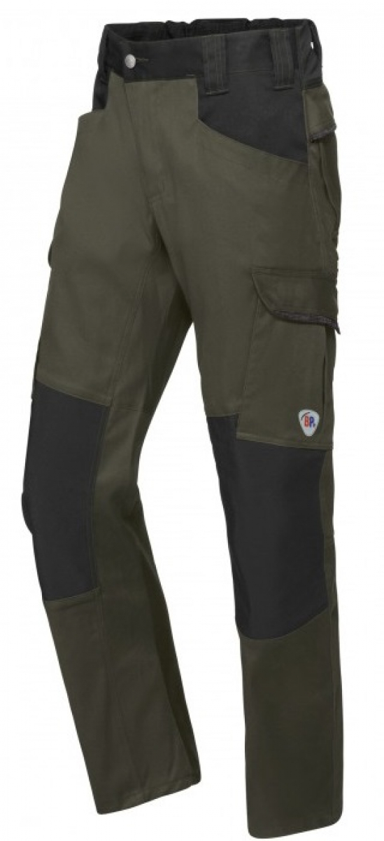 BP-Workwear, Bundhose, lus Modern Stretch, oliv/schwarz