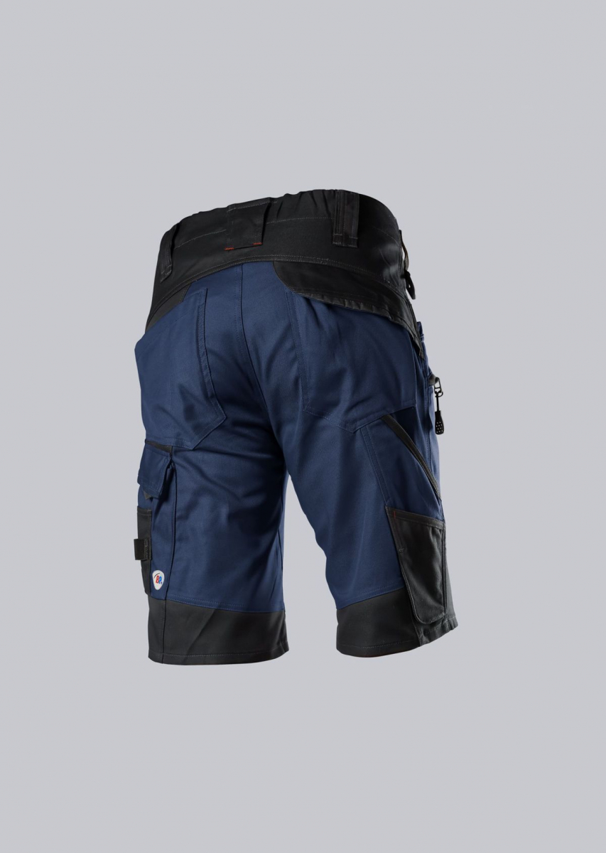 BP-Shorts, BPlus Modern Stretch, nachtblau/schwarz