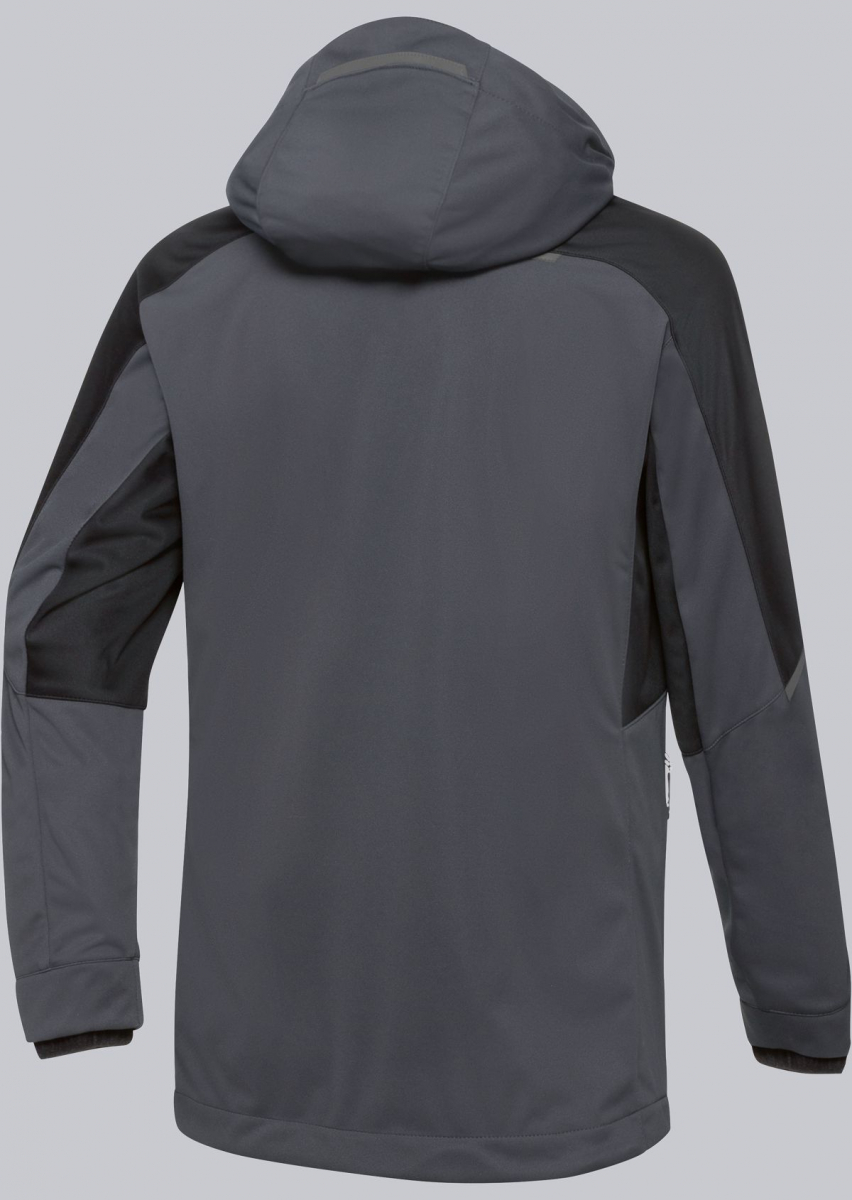 BP-Workwear, Herren-Softshelljacke, BP-Workwear,lus Modern Stretch, anthrazit/schwarz