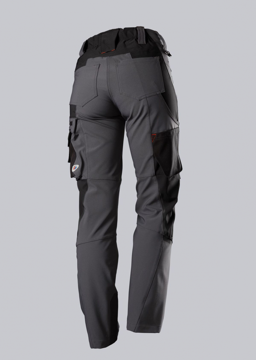 BP-Workwear, Superstretch-Damenhose, anthrazit/schwarz