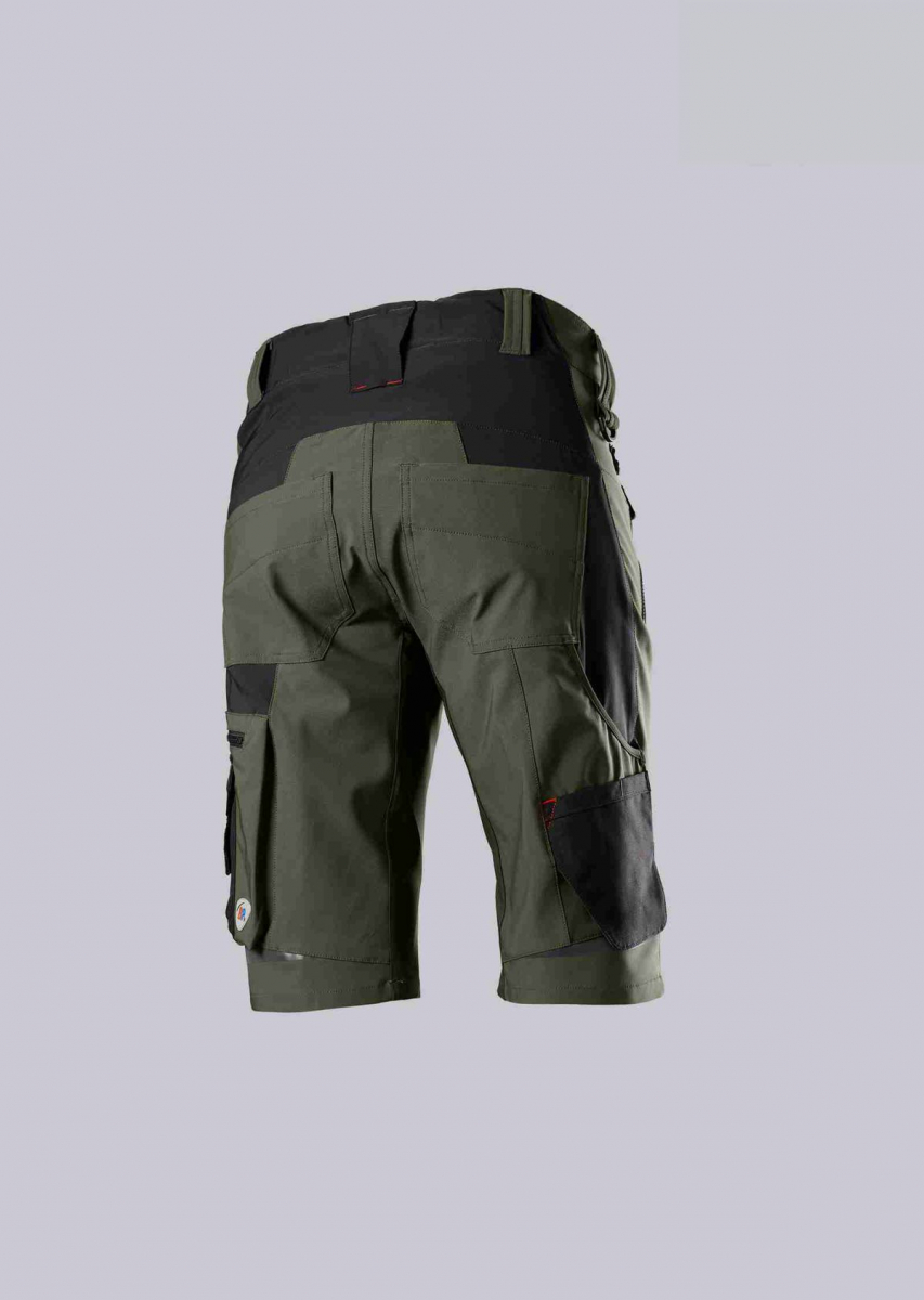 BP-Superstretch-Herren Shorts, oliv/schwarz