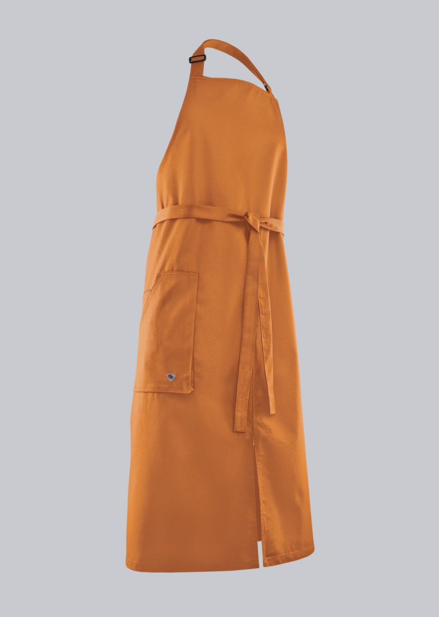 BP-LATZSCHÜRZE, 100cm x 100cm, Farbe:curry