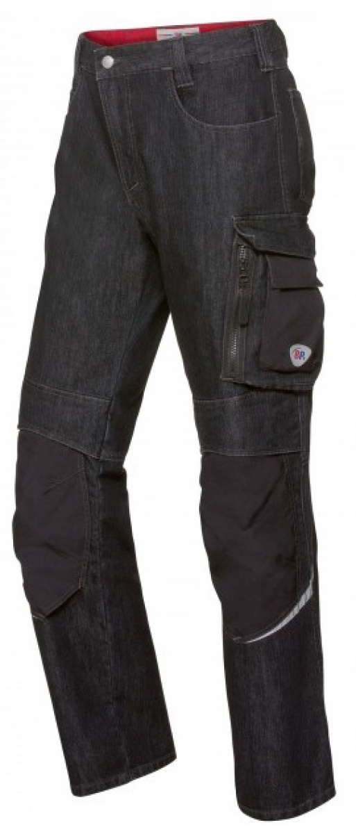 BP-Workwear, Worker Herren Jeans, black washed