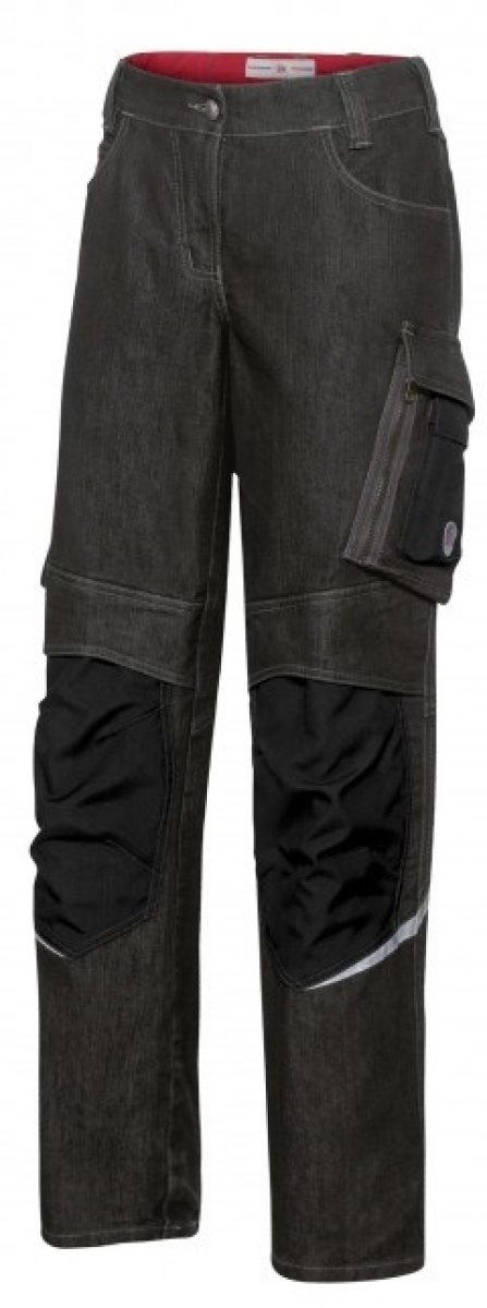 BP-Workwear, Damen Jeans, black washed