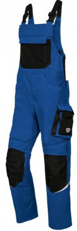BP-Workwear, Latzhose, BP-Workwear,lus, königsblau/schwarz