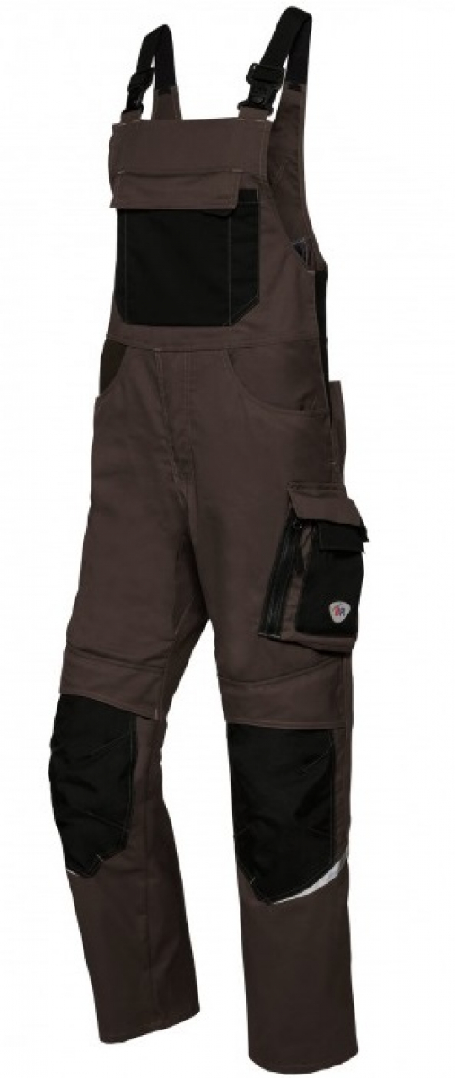 BP-Workwear, Latzhose, BP-Workwear,lus, braun/schwarz