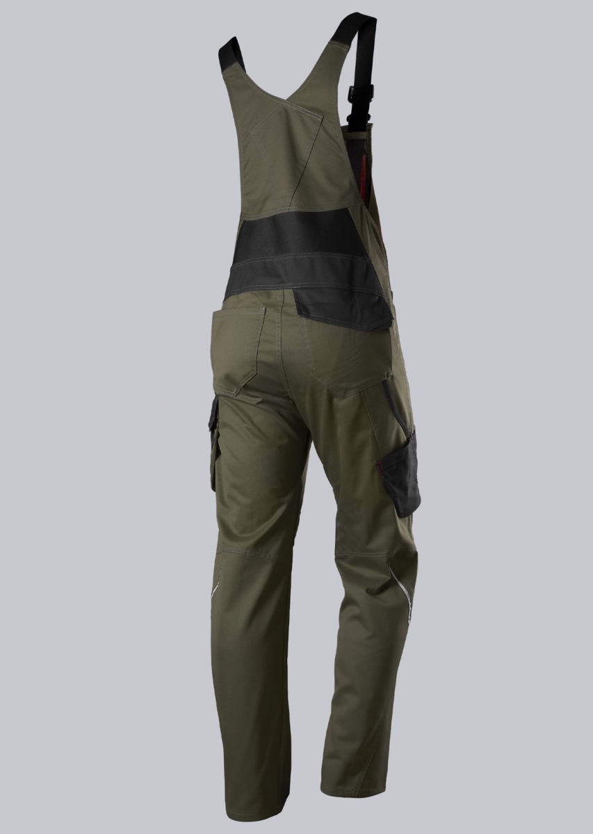 BP-Workwear, Latzhose, BP-Workwear,lus, oliv/schwarz