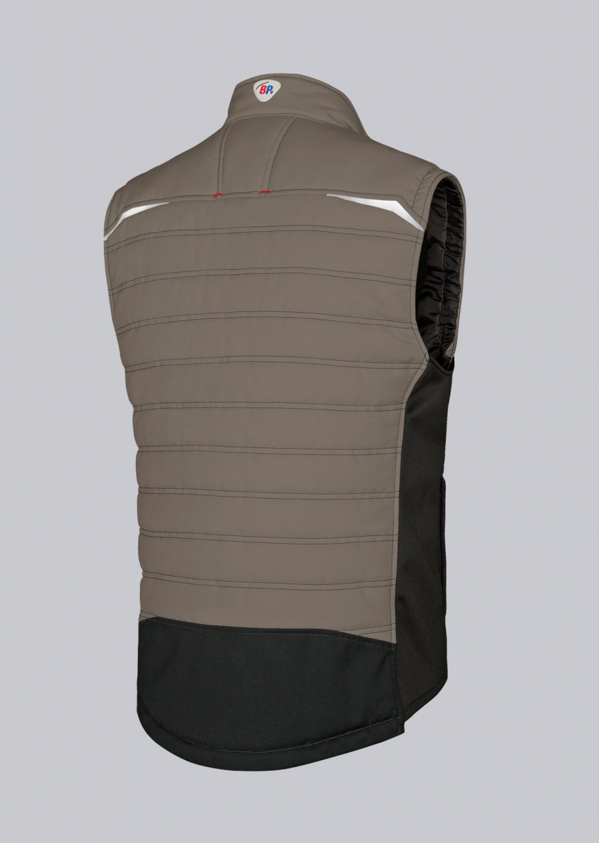 BP-Workwear, Herren-Thermoweste, ca. 250g/m², walnuss