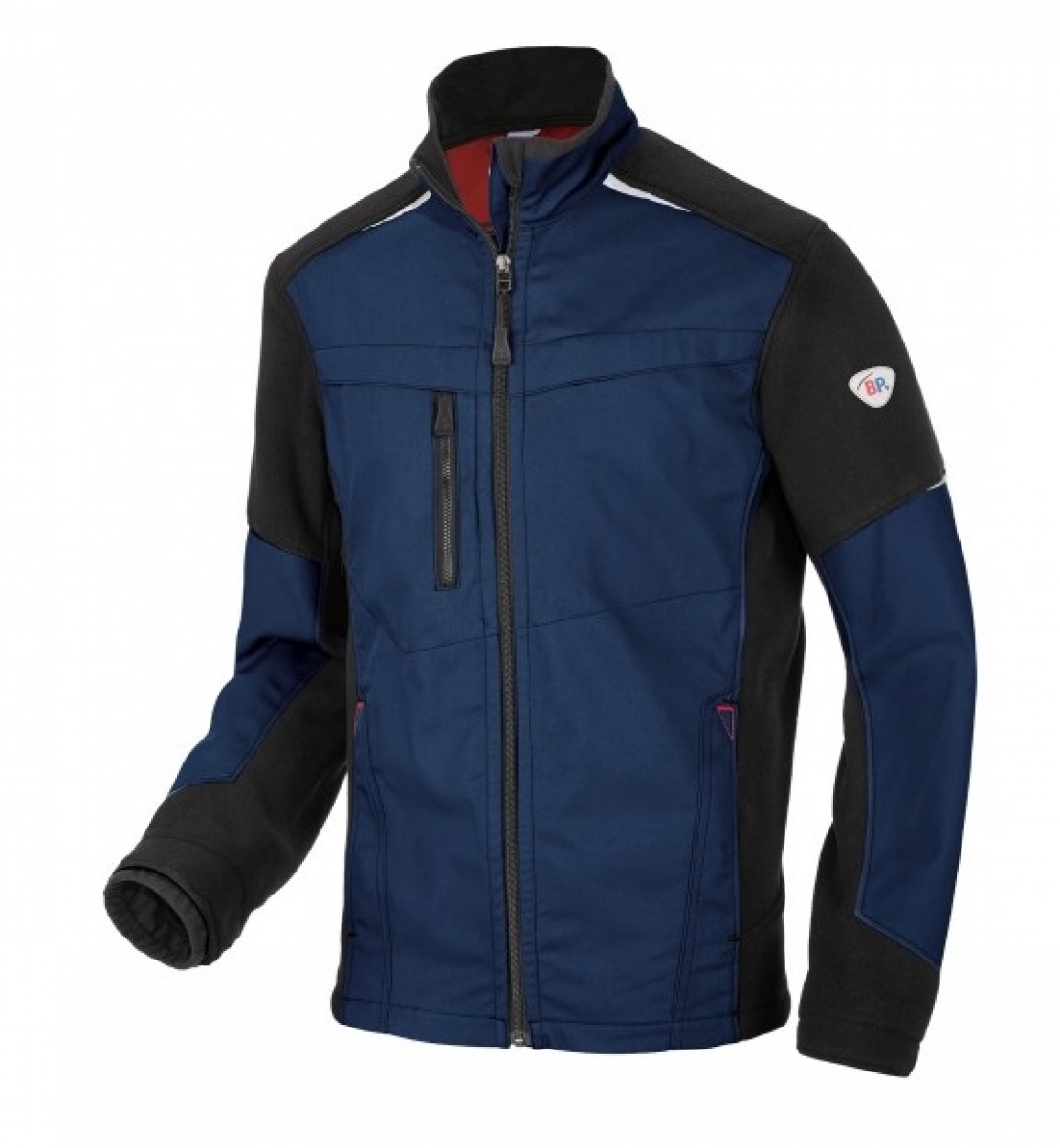 BP-Workwear, Arbeits-Berufs-Bund-Jacke, funktionale Arbeitsjacke, ca. 255g/m, nachtblau,