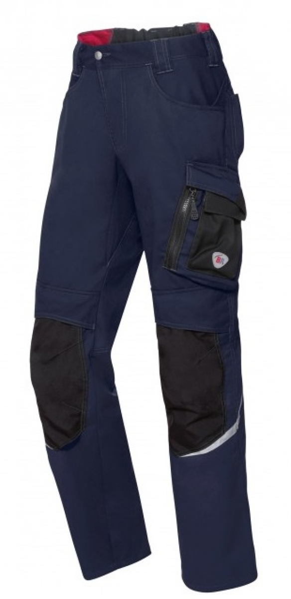 BP-Workwear, Bundhose, lus, nachtblau/schwarz